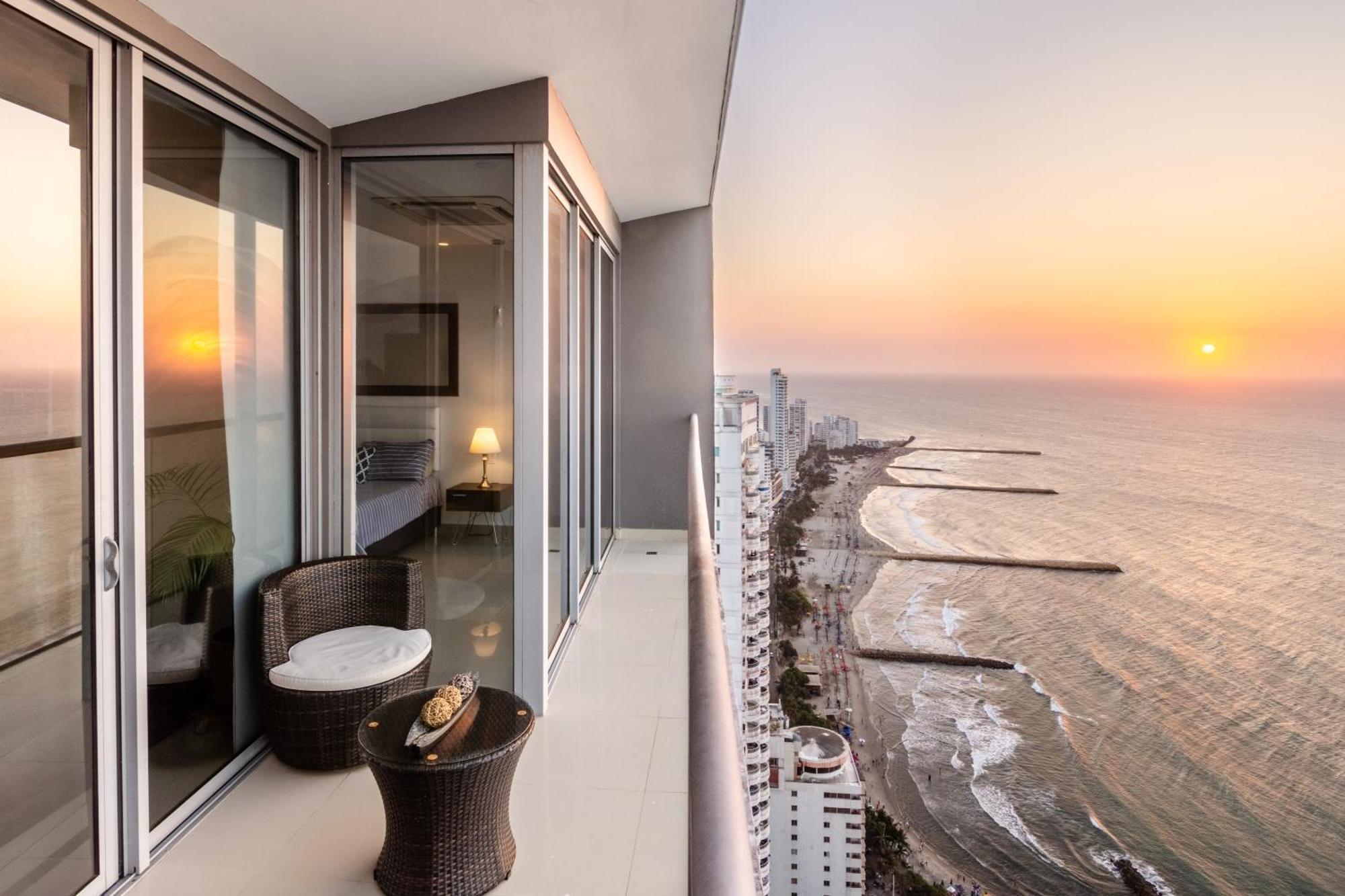 41St Fl Beach Condo In Bocagrande Cartagena Exteriér fotografie
