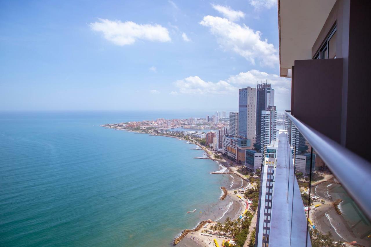 41St Fl Beach Condo In Bocagrande Cartagena Exteriér fotografie